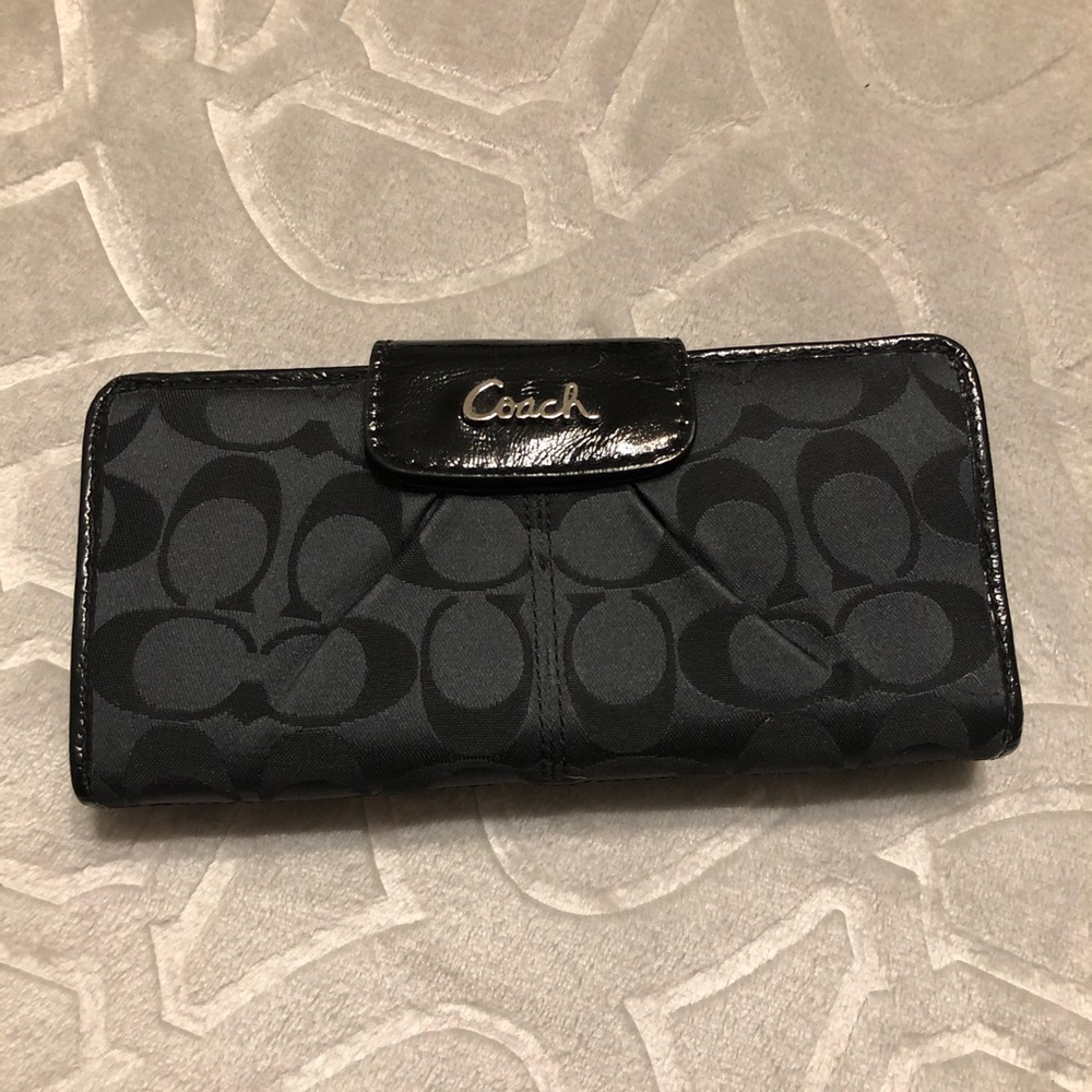 Black Coach Wallet